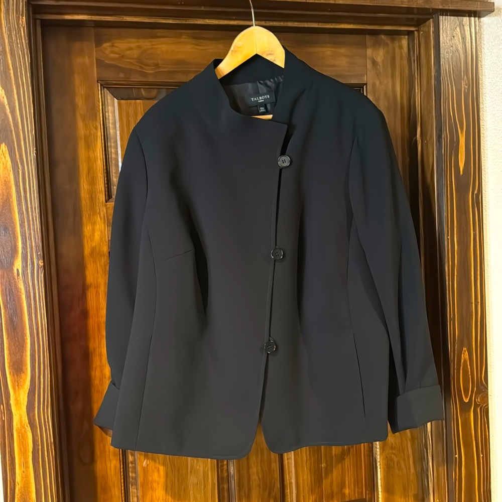 Black Talbots jacket. Size 20W